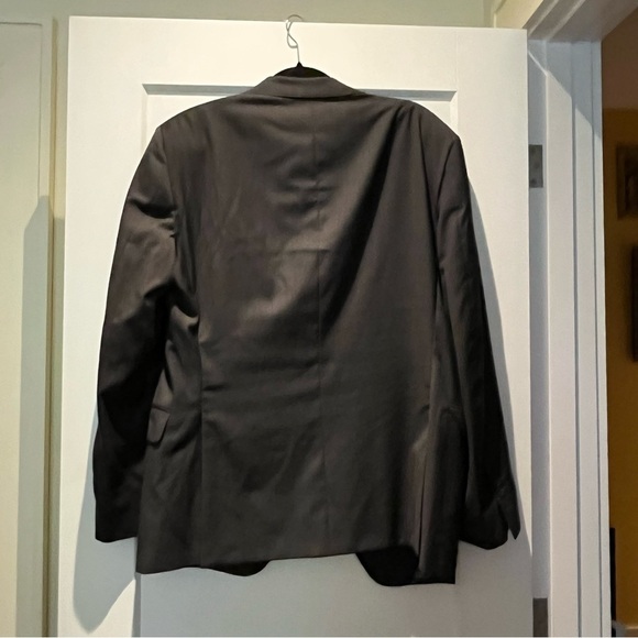 Bespoke Tailored Samuelson Superfine Wool Grey Blazer with Skill Lining - Picture 11 of 14